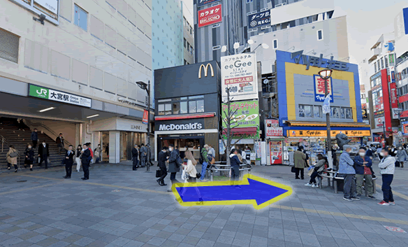 大宮メンズエステＬｙｎｘ(リンクス)「大宮駅」からルームへの行き方その1